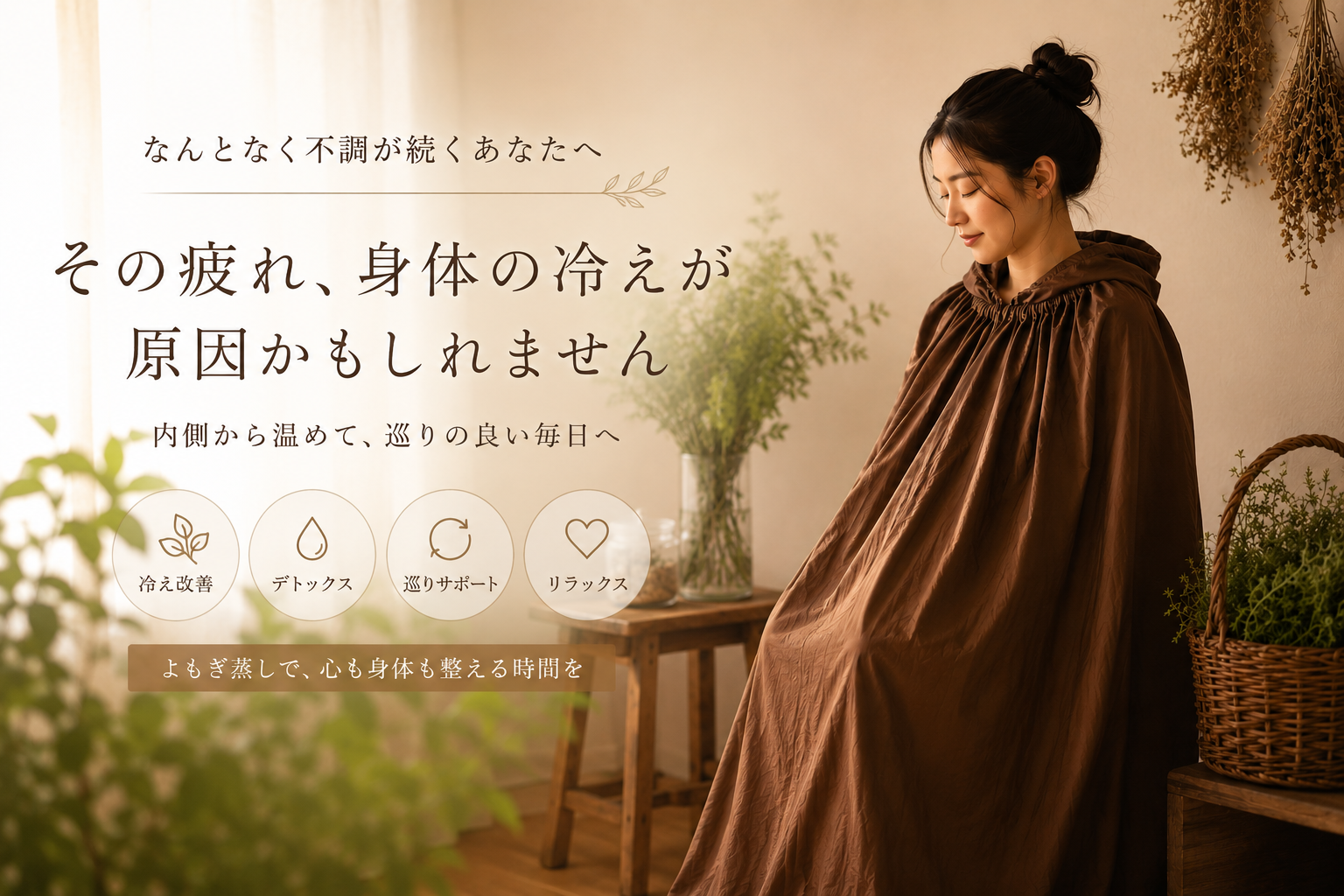冷えは体質ではなく身体からのサイン