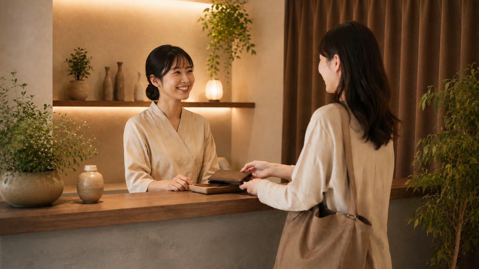 お会計・ご退店